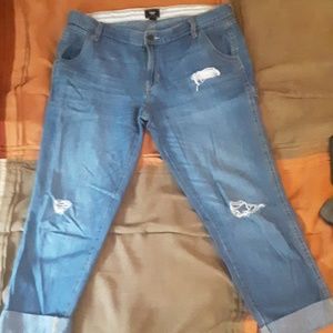 Gap carpenter ankle capri pants size 10